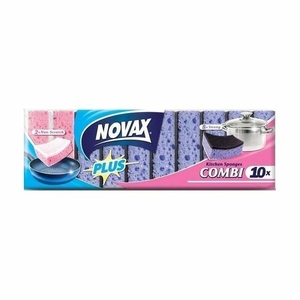 NOVAX Губки кухонные с большими порами COMBI